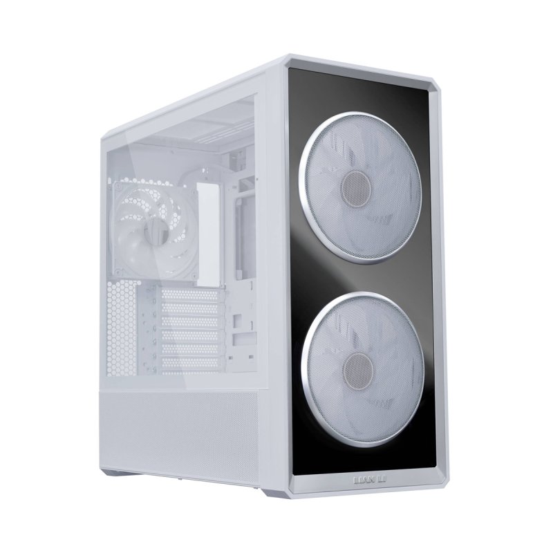 Lian Li LANCOOL 217 INF PC-Gehäuse, Midi-Tower, Tempered Glass, RGB-Beleuchtung - weiß
