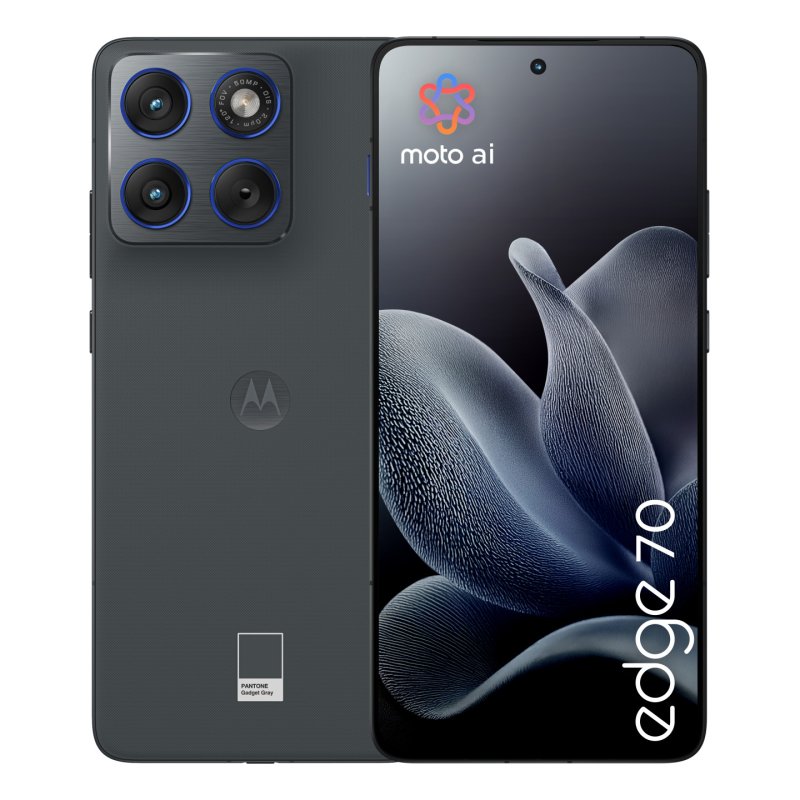 Motorola edge 70 17 cm (6.7") Dual SIM Android 16.0 5G USB Type-C 8 GB 256 GB 4800 mAh Grey