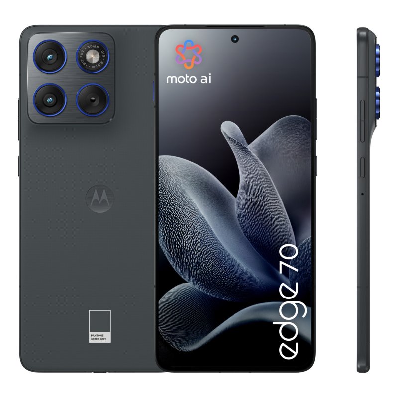 Motorola edge 70 17 cm (6.7") Double SIM Android 16.0 5G USB Type-C 8 Go 256 Go 4800 mAh Gris