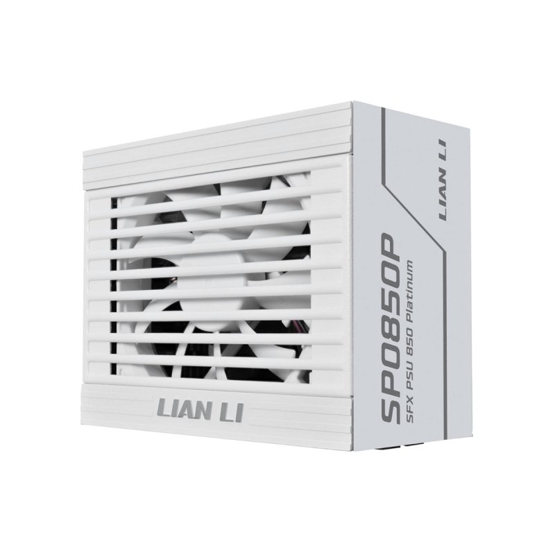 Lian Li SP Series Platinum 80 PLUS Platinum Netzteil, SFX, vollmodular, PCIe 5.1, ATX 3.1 - 850 Watt, weiß
