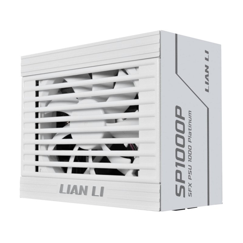 Lian Li SP Series Platinum 80 PLUS Platinum Netzteil, SFX, vollmodular, PCIe 5.1, ATX 3.1 - 1.000 Watt, weiß