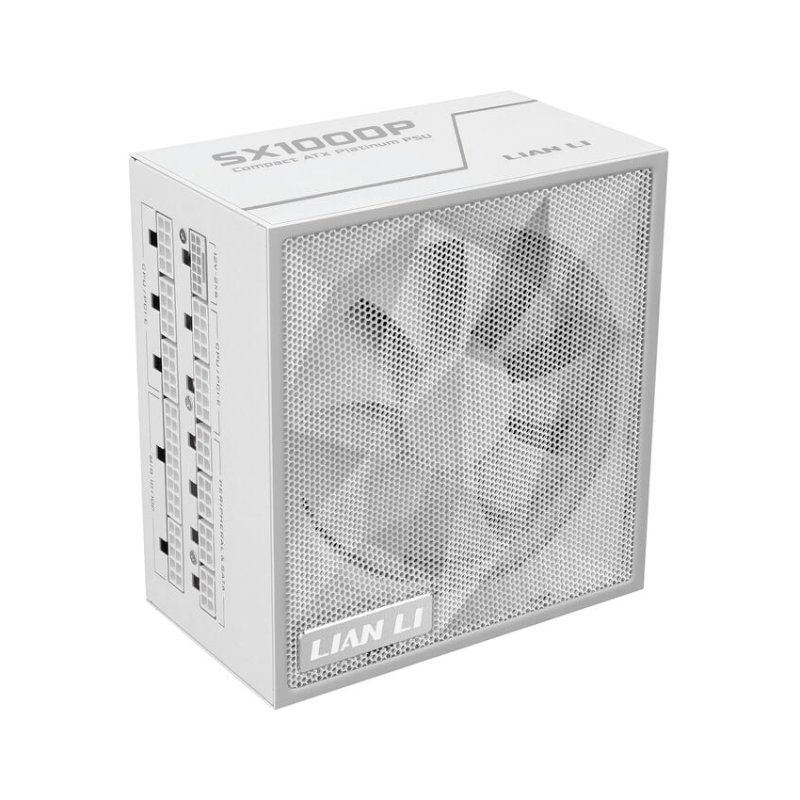 Lian Li SX Series 80 PLUS Platinum Netzteil, vollmodular, PCIe 5.1, ATX 3.1 - 1.000 Watt, weiß
