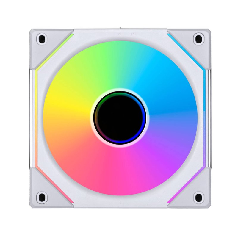 Lian Li UNI FAN SL-INF 120 ARGB Reverse Blade PWM Lüfter, 3er Pack inkl. Controller - 120mm, weiß