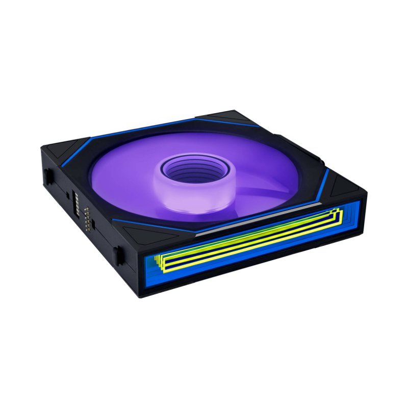 Lian Li UNI FAN SL-INF Wireless Lüfter, ARGB, PWM - Reverse Blade, 140mm, schwarz
