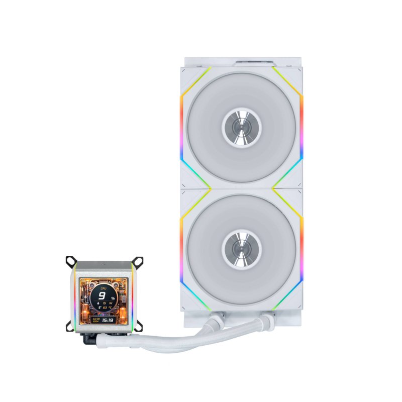 Lian Li Galahad II LCD 280 TL Wireless AiO Wasserkühlung - weiß