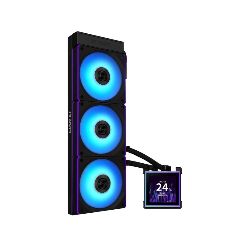 Lian Li HydroShift II LCD-S 360CL AiO-Wasserkühlung, RGB, LCD-Display - 360mm, schwarz