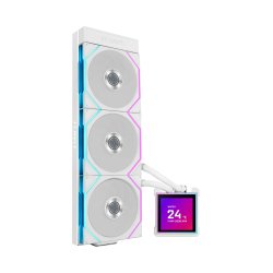 Lian Li HydroShift II LCD-S 360TL AiO-Wasserkühlung, RGB, LCD-Display - 360mm, weiß