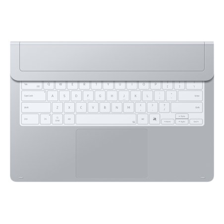 Samsung EF-DX935 QWERTZ Allemand Pogo Pin Argent