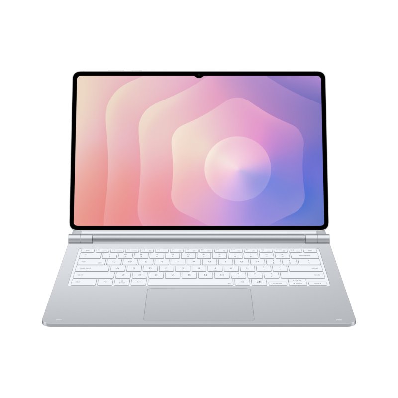 Samsung EF-DX935 QWERTZ German Pogo Pin Silver