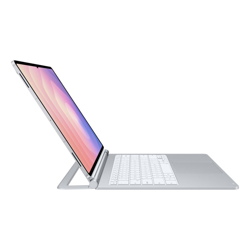 Samsung EF-DX935 QWERTZ Allemand Pogo Pin Argent