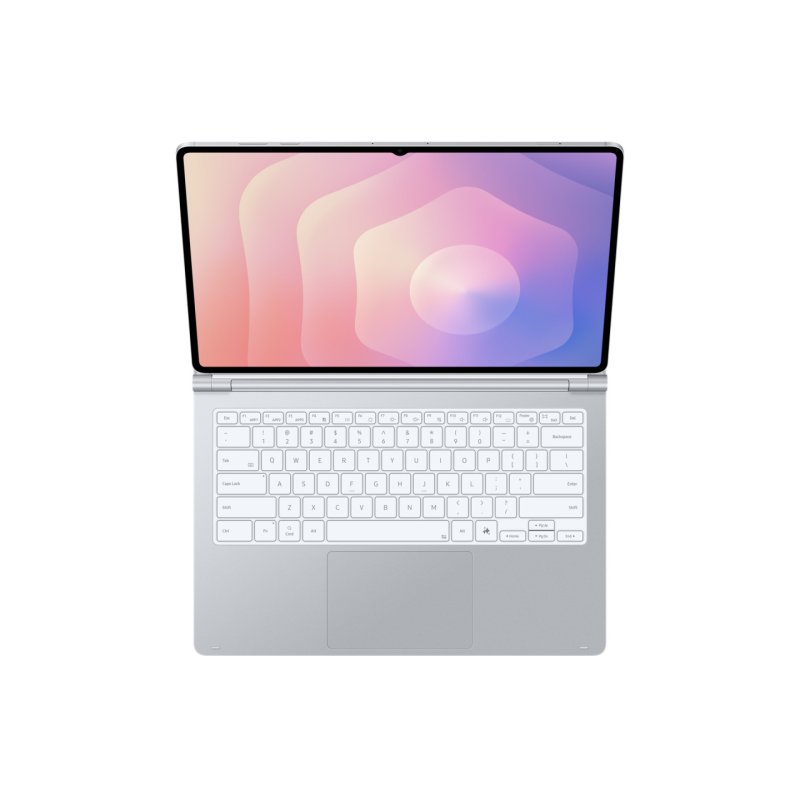 Samsung EF-DX935 QWERTZ Allemand Pogo Pin Argent