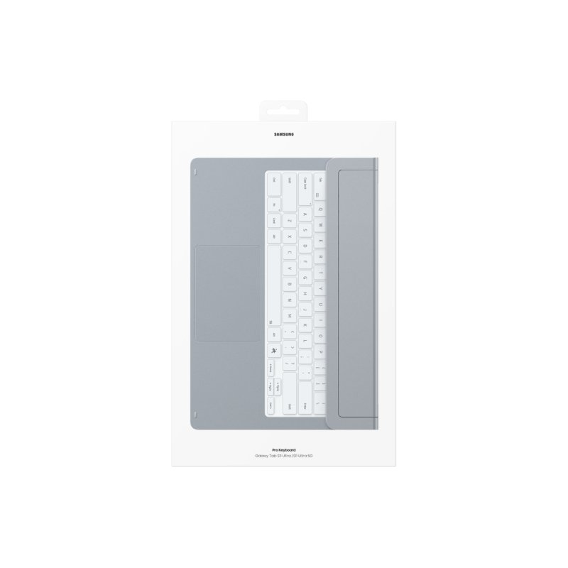 Samsung EF-DX935 QWERTZ Allemand Pogo Pin Argent