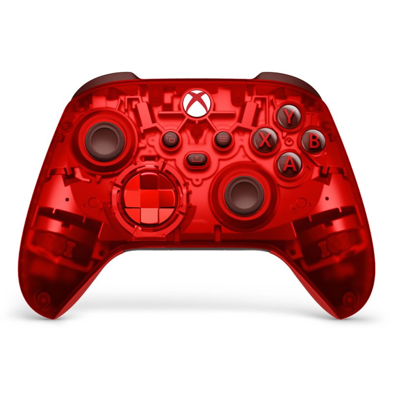 Microsoft Xbox Wireless Controller - Pulse Cipher Special Edition Red Bluetooth Gamepad Analogue / Digital Xbox Series