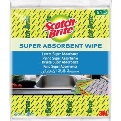 Scotch Brite Super Absorbent Cloth 5 Pieces