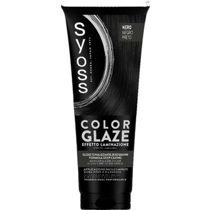 Syoss Color Glaze Black Hair Color Treatment