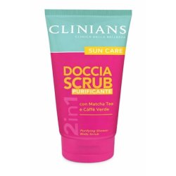 Clinians Sun Scrub Shower 100ml Exfoliating Body Scrub