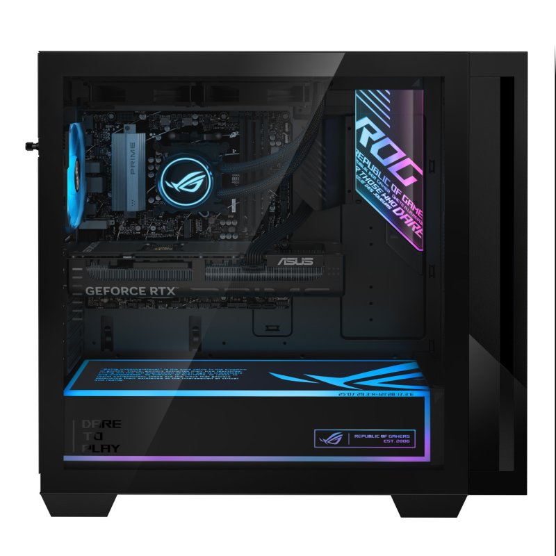 ASUS ROG G700 GM700TZ-R8700F040W AMD Ryzen™ 7 8700F 32 GB DDR5-SDRAM 1 TB SSD NVIDIA GeForce RTX 5070 Windows 11 Home