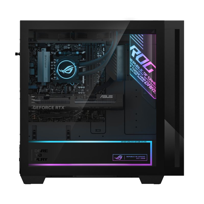 ASUS ROG G700 GM700TZ-R8700F040W AMD Ryzen™ 7 8700F 32 GB DDR5-SDRAM 1 TB SSD NVIDIA GeForce RTX 5070 Windows 11 Home