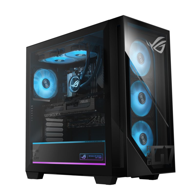 ASUS ROG G700 GM700TZ-R8700F040W AMD Ryzen™ 7 8700F 32 GB DDR5-SDRAM 1 TB SSD NVIDIA GeForce RTX 5070 Windows 11 Home