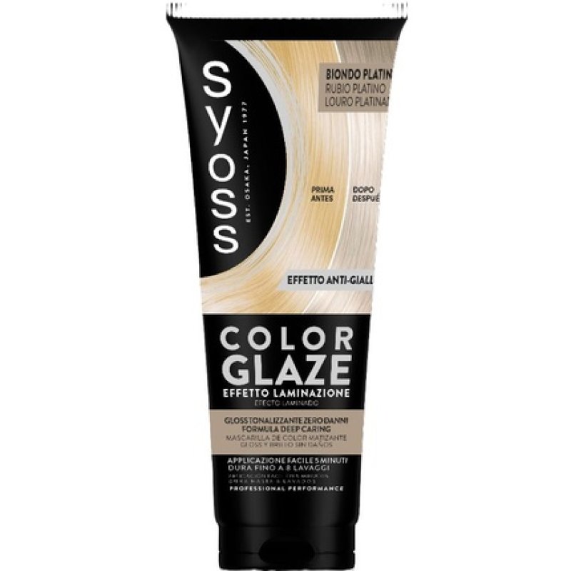 Syoss Color Glaze Platinum Blonde Hair Color