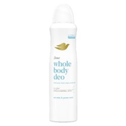 Dove Body Spray 150ml Hypoallergenic