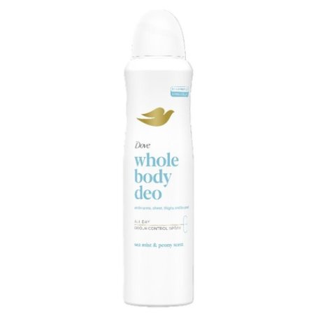 Dove Body Spray 150ml Hypoallergenic
