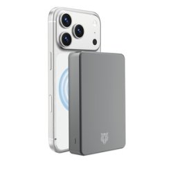 TIGER POWER POWERBANK QI2 10000MAH ALUMINIUM GRIS