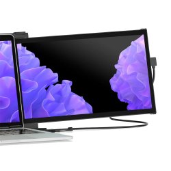 Mobile Pixels Duex Plus DS Moniteur portable Noir 33,8 cm (13.3") LCD 1920 x 1080 pixels