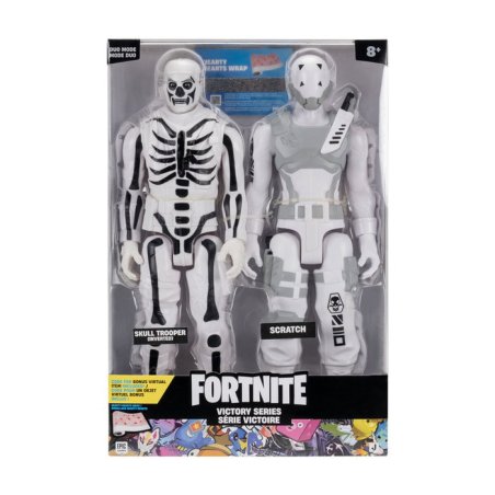 Fortnite - Victory Duo Mode Figures 30CM - Skull Trooper & Scratch