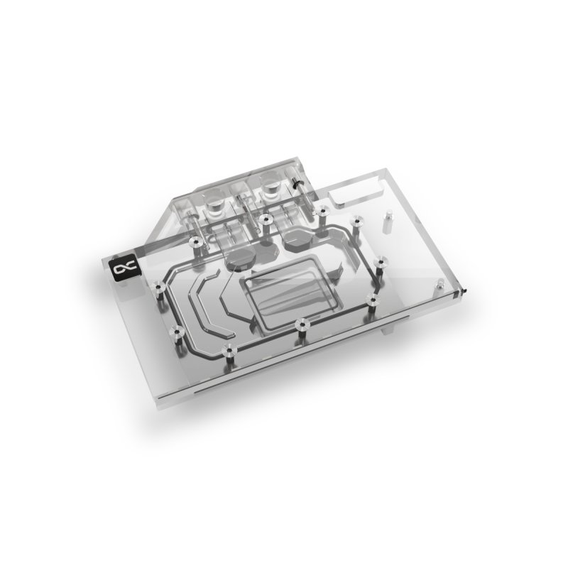 Alphacool Eisblock Aurora Intel B580 Steel Legend/Challenger GPU Wasserkühlung, ARGB, mit Backplate – Acryl