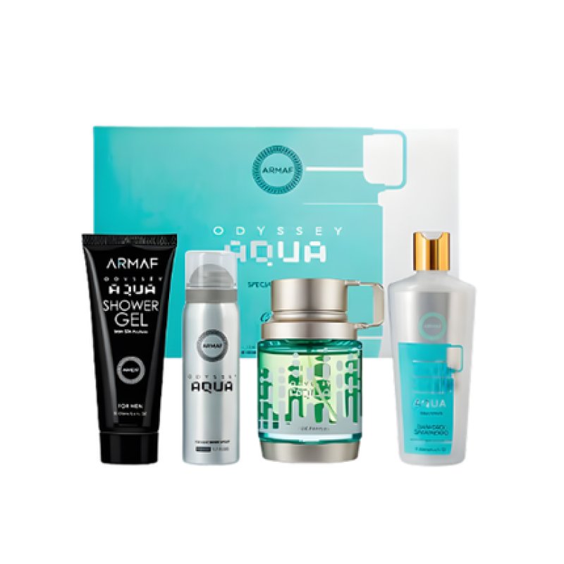 Armaf Odyssey Aqua Gift Set 4 Pieces Men's Set