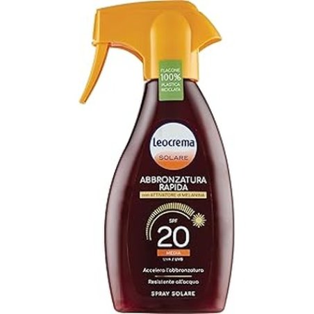 Leocrema Quick Absorption Water Resistant Spray Spf 20 250 Ml