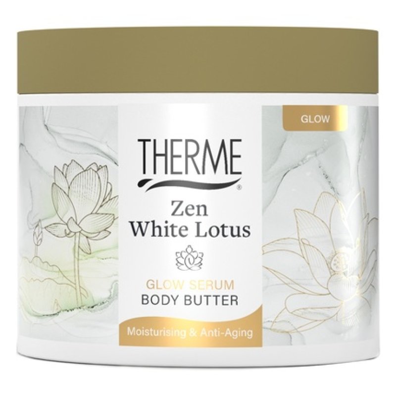 Therme Body Butter Zen White Lotus Glow Serum