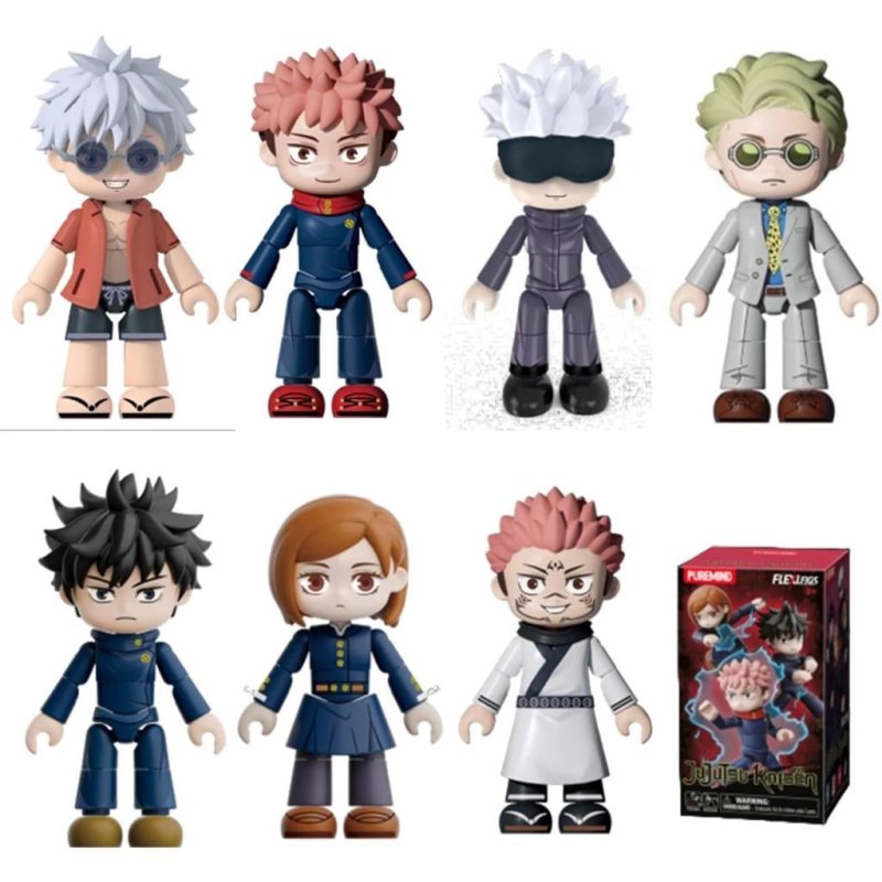 JUJUSTU KAISEN - Flexi Figs Vol.1 - Blind Box (6pcs)
