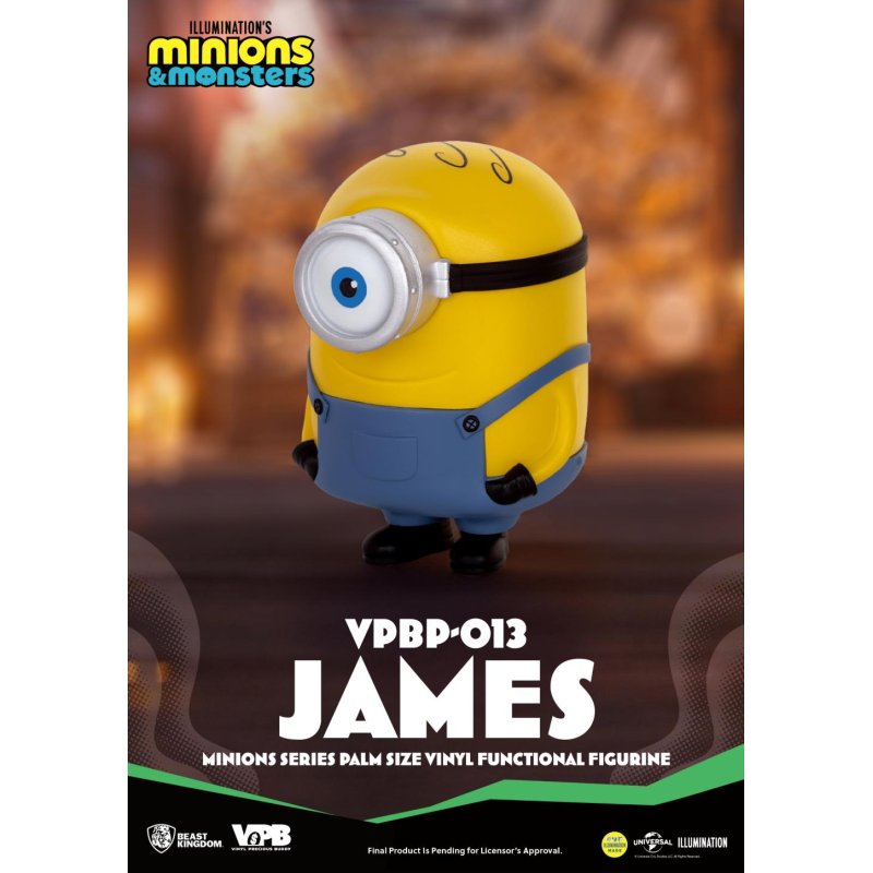 MINIONS - James - Tirelire Vinyl Figure 11.4cm