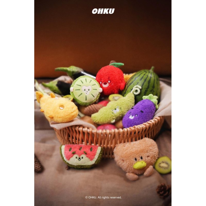 OHKU - Juicypals Collective Mini Plush BLIND BOX (6pcs) - 13-15cm