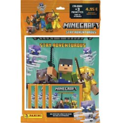 MINECRAFT - Panini Starter Pack (1 album 3 packets)