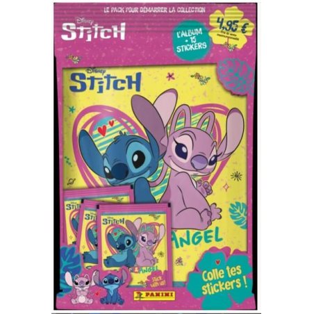 STITCH - Panini Starter Pack (1 album 3 packets)