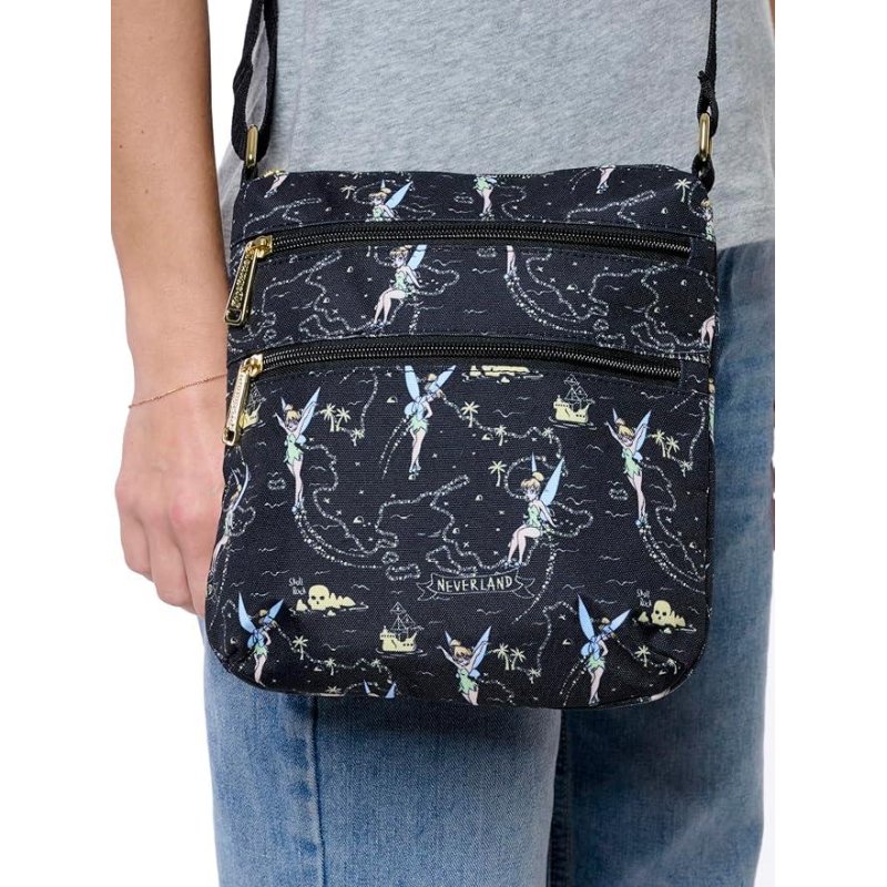 DISNEY - Fée Clochette - Sac Bandoulière LoungeFly "Exclusive"