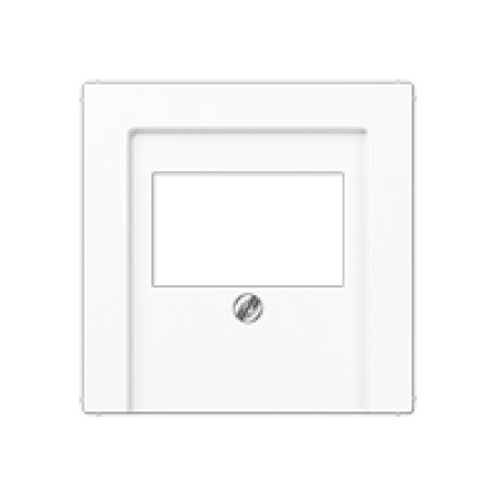 Jung A 569 BFPLT WW Abdeckung f TAE-Anschluss aws