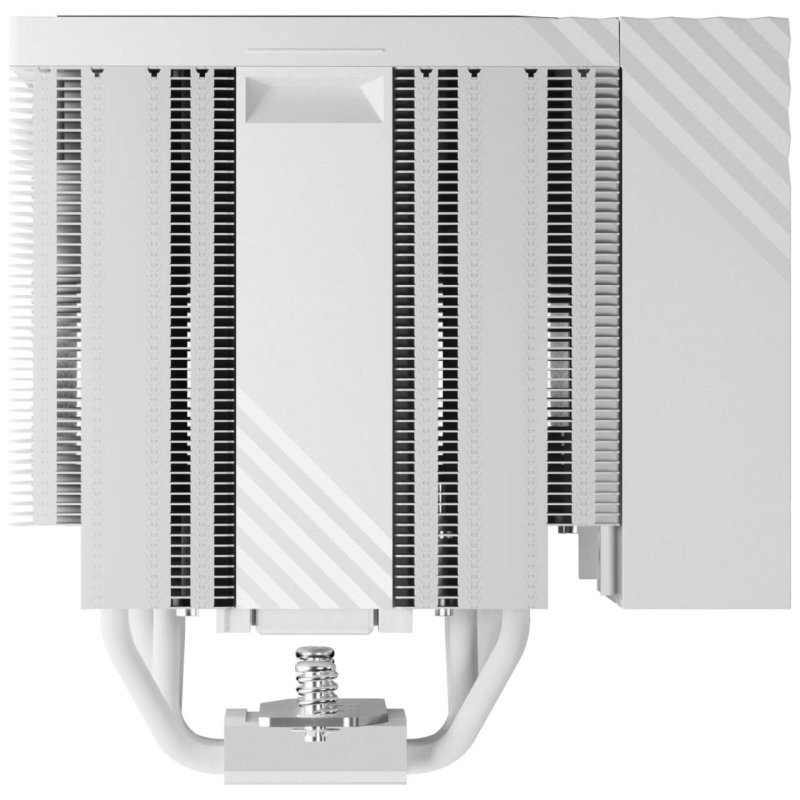 TRYX TURRIS T620 CPU-Luftkühler, Dual-Tower, mit 5-Zoll-Display - 120mm, weiß