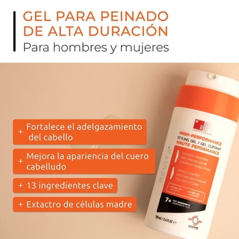 DS Laboratories Revita Styling Gel for Hair - Gentle on Scalp and Good for Hair Health