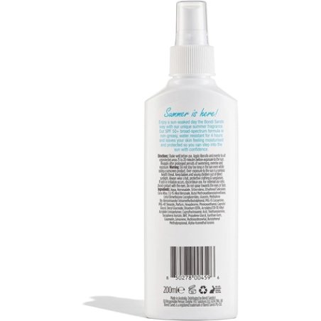 Bondi Sands Sunscreen Lotion Spray SPF 50 Non-Greasy Broad-Spectrum Formula 200ml