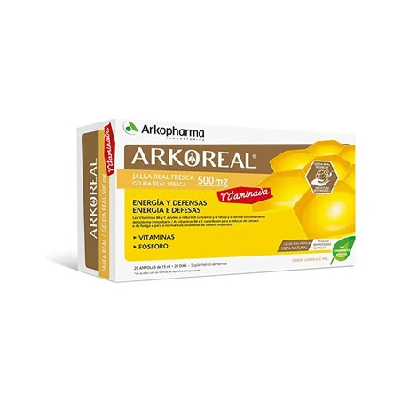 Arkopharma Arkoreal Royal Jelly 500mg 20 Ampoules