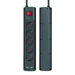 POWER PARAFOUDRE PARASURTENSEUR 5 AC/2 USB-A DE