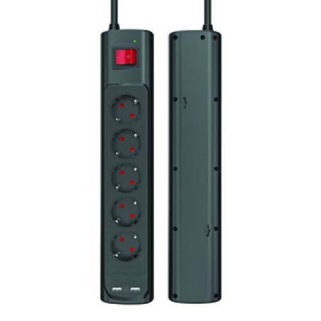 POWER PARAFOUDRE PARASURTENSEUR 5 AC/2 USB-A DE