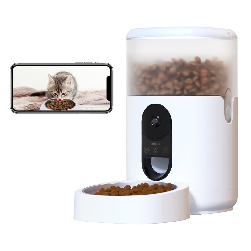 Imou PF1 4L gamelle et abreuvoir pour chiens et chats Acier inoxydable Blanc Chat Distributeur automatique pour animaux