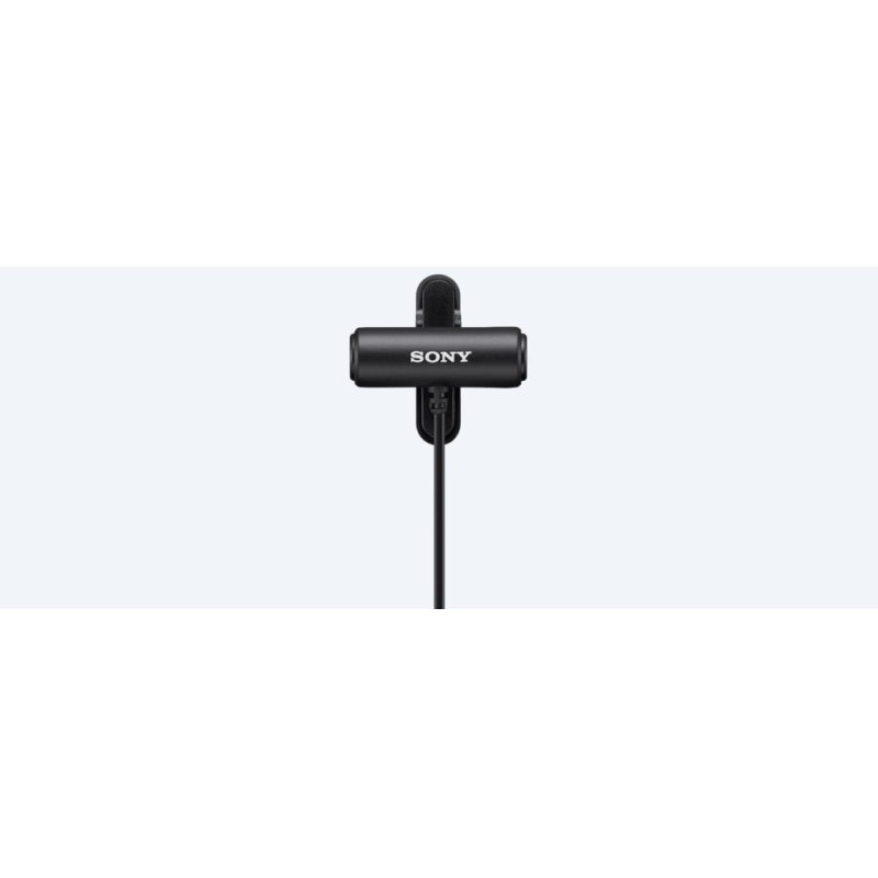 Sony ECM-LV1 Black Lavalier/Lapel microphone