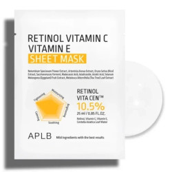 Retinol Vitamin C Vitamin E Sheet Mask