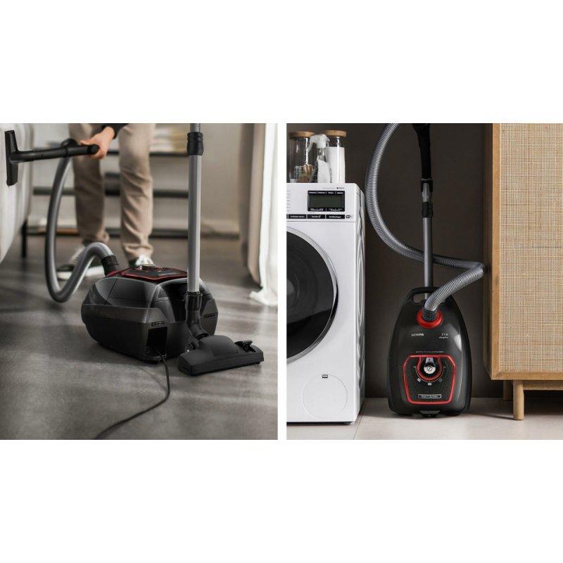 Siemens VSZ7XTRM Aspirateur 5 L Aspirateur réservoir cylindrique Sec 750 W Sac à poussière